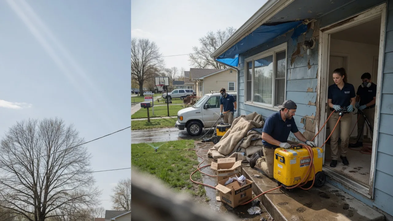 Basement Flood Cleanup in Tipton, PA near me